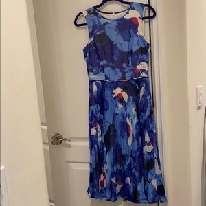 Maggy London Pleated Dress